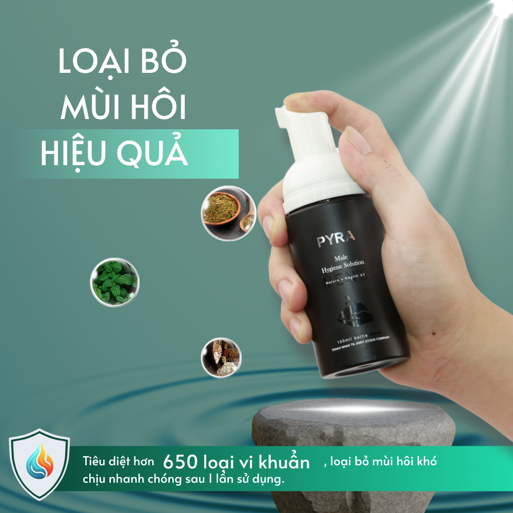 Làm sạch sâu – Giữ cảm giác tươi mát suốt ngày dài