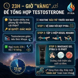 "Night Routine" 3 bước bất bại