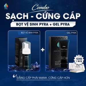 Bộ đôi sạch sâu Gel + Bọt PYRA